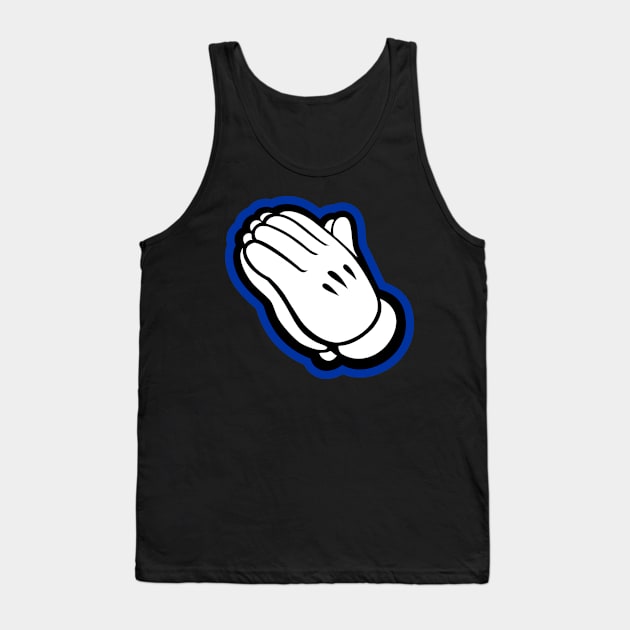 Praying hands-royal Tank Top by God Given apparel